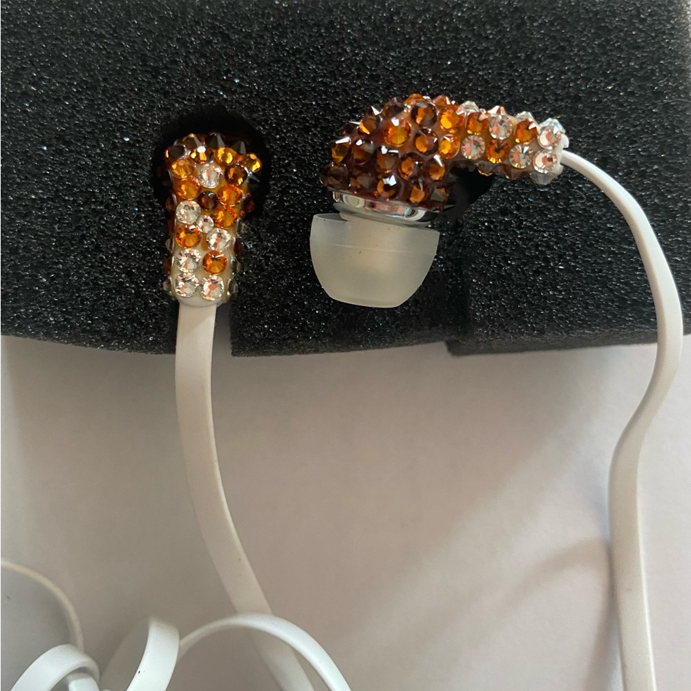 Jimmy Crystal Genuine Swarovski New York Ear Buds